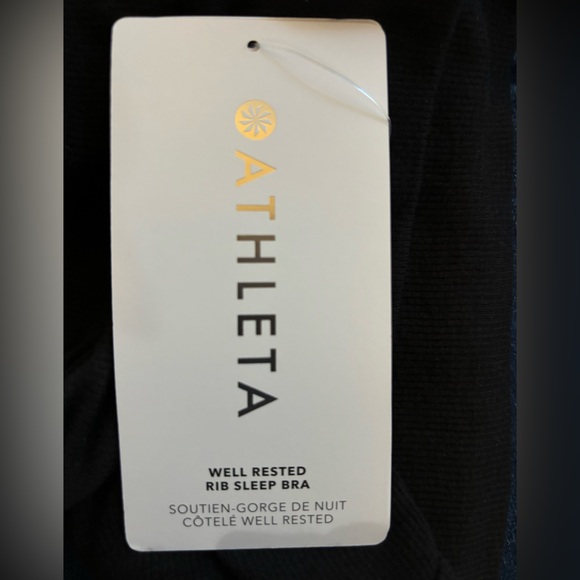 🆕Athleta Well-rested Rib Sleep Bra Size XL - Picture 10 of 12